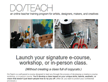 Tablet Screenshot of do-teach.com